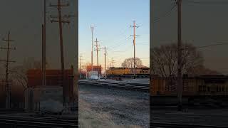 Up mixed freight in s Chicago Heights il @EverythingTrainsMedia