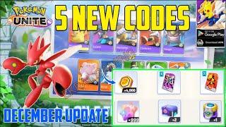 POKEMON UNITE CODES DECEMBER 2024 | POKEMON UNITE GIFT CODES - HOW TO REDEEM CODE