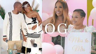 Vlog || My bridal shower || Home Traditional wedding celebration