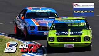 LIVE CAR RACING | Improved Production and HQ Holdens Race 2 - One Raceway