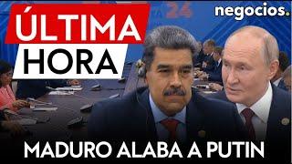 ÚLTIMA HORA | Maduro alaba a Putin: admira la defensa de Rusia ante la invasión de Occidente