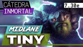 MID Y CARRY A LA VEZ⁉ JUGAR 2 ROLES? ¿COMO? CON TINY | CÁTEDRA INMORTAL