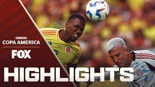 Colombia vs. Costa Rica Highlights | 2024 Copa América