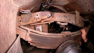 Welding Broken Frame and TLC on Chevy C30 Wrecker - NNKH