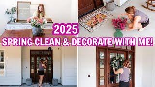 SPRING CLEAN & DECORATE WITH ME!