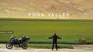 SHOCKING GREENLAND OF LADAKH - PUGA VALLEY | EP-04 MAHE TO SARCHU | LADAKH GALWAN 2025 RIDE