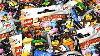 The LEGO Ninjago Movie minifigures ЛЕГО Ниндзяго Фильм минифигурки Обзор