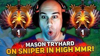 MASON TRYHARD on SNIPER in HIGH MMR!