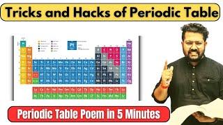 Easiest Trick to Learn Periodic Table | Learn Periodic Table in 5 Minutes