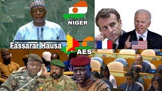 Fassarar Hausa Jawabin Ministan Niger Daga kasar America Bukari Ya'u Sangare Kunji Abinda ya..