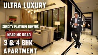 Suncity Platinum Towers Gurgaon | Ultra luxury  apartments in Gurgaon | 3 BHK | 4BHK | Near MG Road