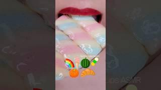 asmr MARSHMALLOW TANGHULU EMOJI FOOD 마시멜로 eating sounds