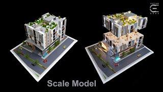 Srida Estates LLP | Aravindam | Hydraulic  Scale Model