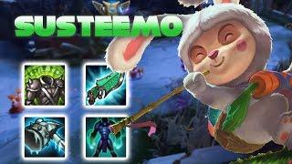 Sustain Teemo  (Anti Mage Build)