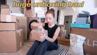 HUGE Online Shopping Unboxing (makeup, clothing, + giveaway!)