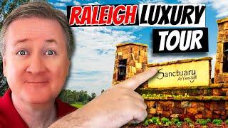 Raleigh NC Luxury Homes-Tour One of Raleigh's TOP New Luxury Communities (See An UNREAL $1.3M Home!)