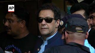 Ex-Pakistan Prime Minister Imran Khan back in court