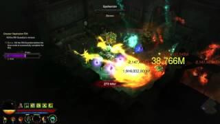 [PS4]Diablo III: Reaper of Souls Empowered GRift 150 Patch 2.4.0 Barb Solo Cleared in 2 Mins 23 Secs