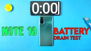 Redmi Note 10 Pubg Battery Drain Test | 5000mAh | 100 % To 45 %