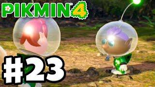 Pikmin 4 - Gameplay Walkthrough Part 23 - Bernard Is Back! Misshapen Pond! Night Expedition!