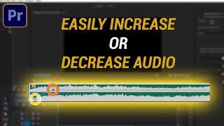 Best way to Gradually Increase or Decrease Audio Volume in Premiere pro