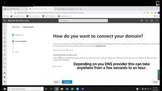 How to add a Domain to Office 365