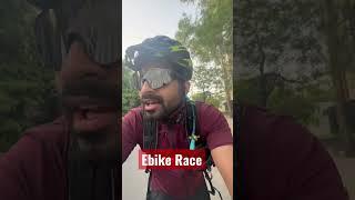 E Fatbike vs E Hybrid Race