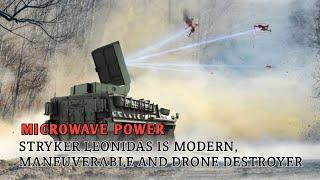 Microwave power: Stryker Leonidas is modern, maneuverable and drone destroyer #strykerleonidas #usa