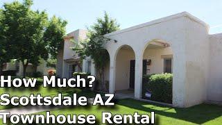 Scottsdale AZ Townhouse Rental Home House Tour