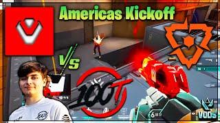 Sentinels vs 100Thieves | Valorant Champions Tour 2025: Americas Kickoff
