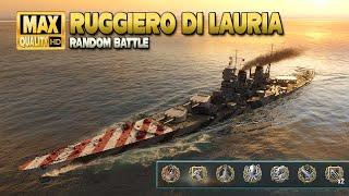 Battleship "Ruggiero di Lauria": MVP on "Two Brothers" - World of Warships