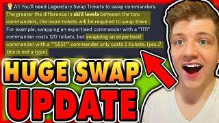 FINAL Commander Swap UPDATE! Goes Live TOMORROW in Rise of Kingdoms