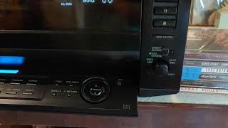 SONY CD Player DVP-CX850D Disc Explorer 200 Disc CD DVD Changer. DEMO.