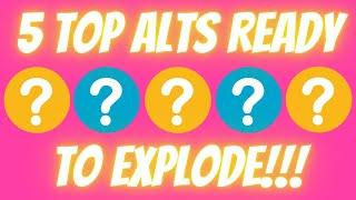 5 Top Alt Coin Gems With Explosive Potential!!! YOU CAN BE EARLY ON!!!! Price Predictions & TA