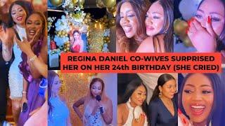 Regina Daniels co wives gave her a massive surprise on her 24th birthday 