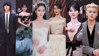 Dilireba,WangYibo,YangZi and Cbiz Stars on Red Carpet at Tencent Video All Star Awards 2023