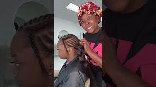 ASMR slaying my daughter hair for her 16th birthday  🫶