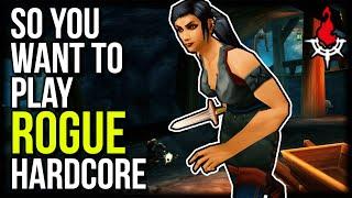 How GOOD Is ROGUE In HARDCORE Classic WoW? | Tips & Tricks | Classic WoW