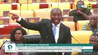 Minority walks out of Parliament over Wontumi’s continued detention | Channel One News