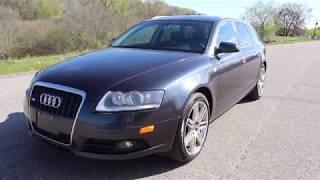 2008 Audi A6 Avant S-Line wagon. 107k miles. Virtual Test Drive