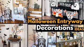 200 Best DIY Halloween Entryway Decorations Ideas for Indoor Hallways & Table Displays!