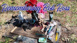 Bob Ross Gravesite & Death House (A Tribute to the TV Superstar) #bobross