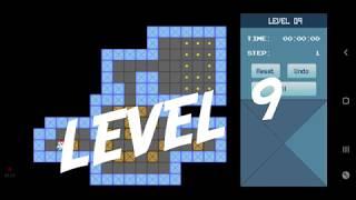 Classic Sokoban Level 9 | without UNDO | Solution 1 - 90