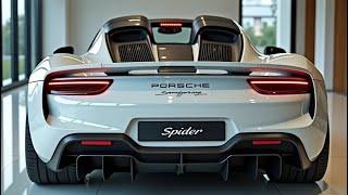 2025 Porsche 918 Spyder – 1,000 HP Hybrid Hypercar is Back!