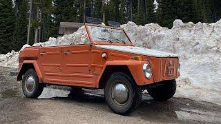 1974 VW Thing.  We Found A Volkswagen Type 181.