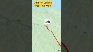 New Delhi to Leh Ladakh Road Trip | World Highest Motorway | Bikers Dream trip #travel #ladakh #leh