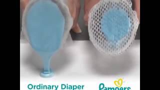 Pampers Premium Care Secret:  Liner Demo