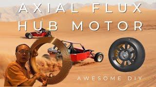 DIY Axial Flux Hub Motor | AWESOME DIY