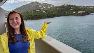 Staying on the Ship in St. Thomas - Carnival Celebration Cruise Vlog