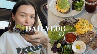 dailylog#66  |  gym, bol bol şeftali ve dubai çikolatası